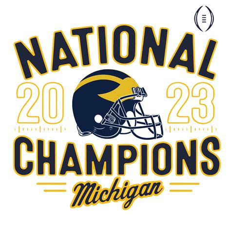 National Champions Michigan Helmet Svg Inspire Uplift