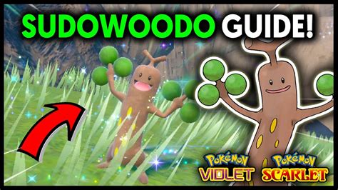 How To Evolve Bonsly Into Sudowoodo On Pokemon Scarlet And Violet Youtube