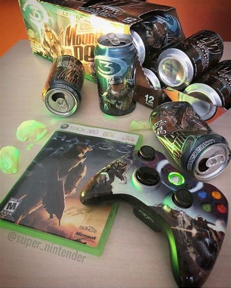 September 2007, Halo 3 and Mountain Dew Game Fuel. What a time to be alive! Credit to Instagram ...