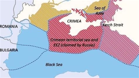 Black Sea Map Russia