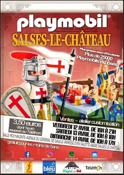 Exposition Playmobil Exposition Vente Playmobil Salses Le Ch Teau