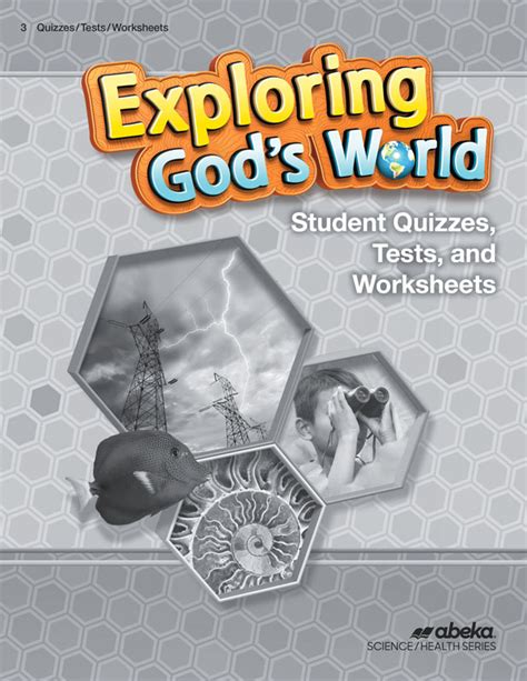 Abeka Exploring Gods World Workbook With Tests Quizzes Rd Grade Hot