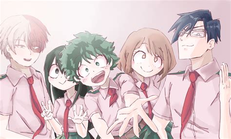 Deku Squad By Azurphore On Deviantart