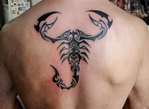 2014tatto Scorpion Back Tattoo For Men New Tattoo Styles