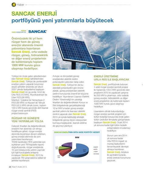 Basında Biz Sancak Enerji Hizmetleri A Ş