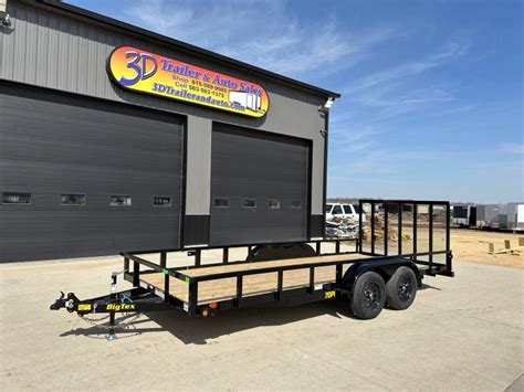 Big Tex Trailers X Pi Utility Trailer D Trailer