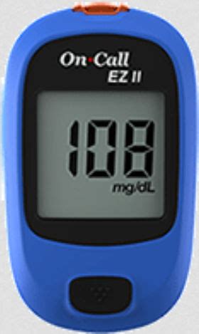 Blood Glucose Meter On Call EZ II Acon Diabetes Care International