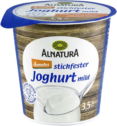 Stichfester Joghurt mild 150 g in Bio Qualität von Alnatura