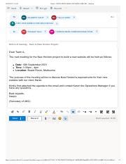 CPW Ass Meeting Roleplay RAJWANT KAUR ATMC Pdf Send Attach To N