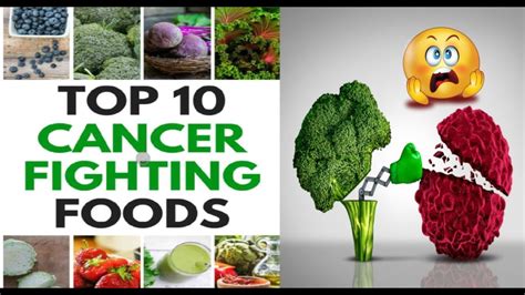 Top 10 Foods That Lower Your Risk Of Cancer Cancer Fighting Foods Youtube