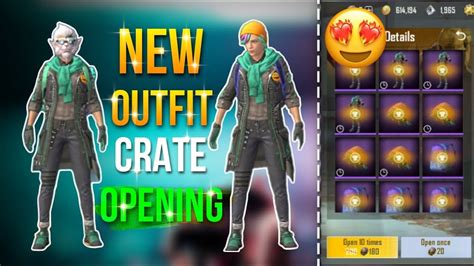 PUBG LITE NEW OUTFIT CRATE OPENING BGMI LITE RELESE DATE COMING