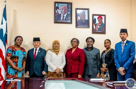 Foreign Minister Embraces New Ambassadors Designate To Liberia Verity