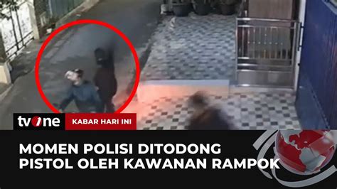 Keren Tidak Gentar Ditodong Pistol Polisi Kejar Pelaku Pembobol Rumah