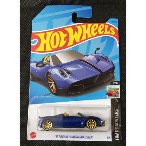 Hot Wheels 17 Pagani Huayra Roadster Shopee Philippines