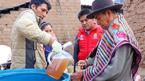 Dra Ayacucho Distribuy Mil Litros De Cebo T Xico Y Promovi