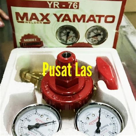 Jual Regulator Acetylene Kran Tabung Asetilin Acetilin Super Yamato Max