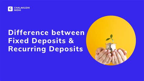 Ppt Difference Between Fixed Deposit And Recurring Deposit Powerpoint