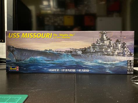 We Welcome The 1 535 Revell USS Missouri Mighty Mo Battleship Kit To