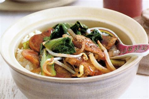 Pork And Bean Sprout Stir Fry