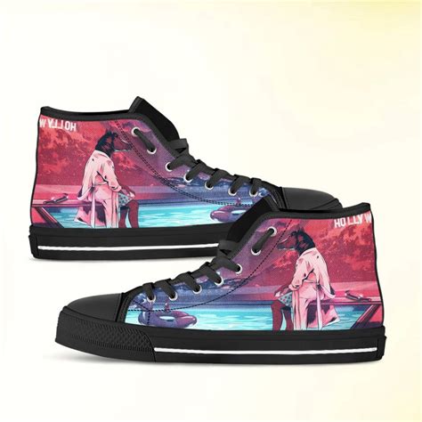 Bojack Horseman Shoes High Top Sneakers Birthday T Designed And Sold