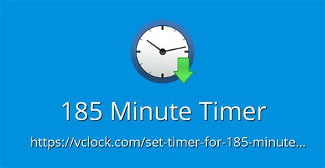 185 Minute Timer Online Timer Countdown