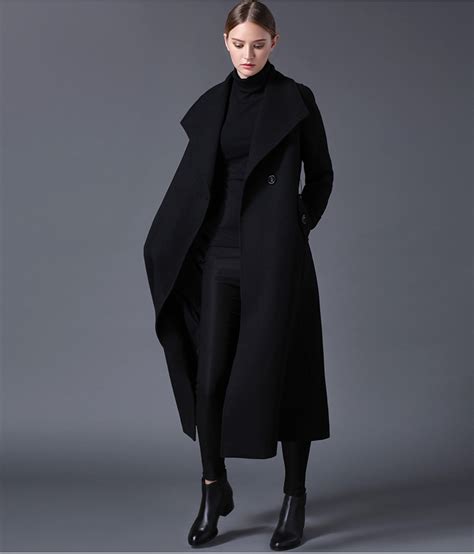 Black Trench Coat Women Wardrobe Mag