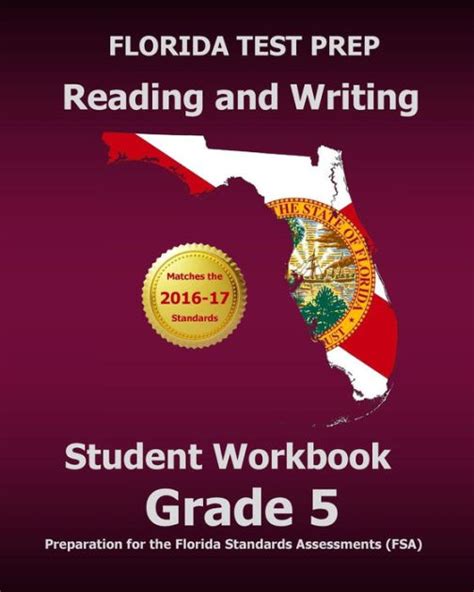 Florida Test Prep Reading And Writing Student Workbook Grade