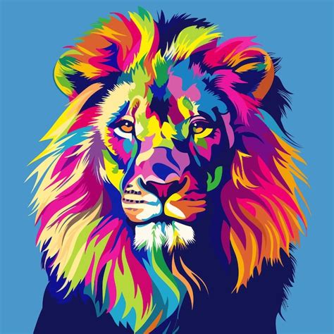 Premium Vector Lion Vector Art