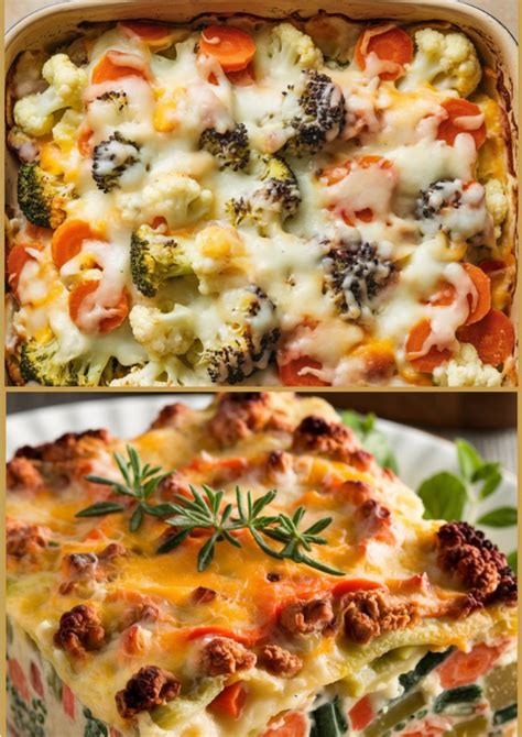 Cheesy Vegetable Casserole