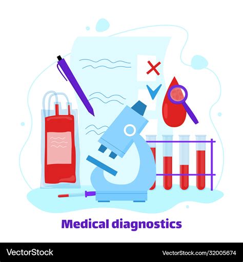 Cartoon Physician Test Results