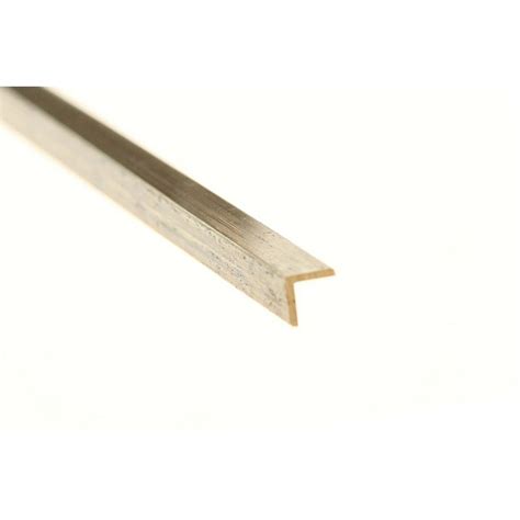 Brass Strip 90 Degree Angle 3mm X 3mm X 305mm 1 Pc