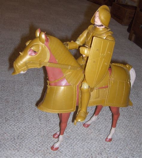 Marx Horse Thunderbolt Johnny West Action Figure Toy Vintage With