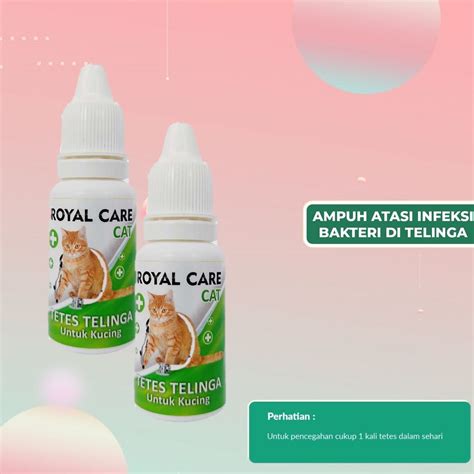 Royal Care Obat Tetes Telinga Kucing Anjing 10 Ml Lazada Indonesia