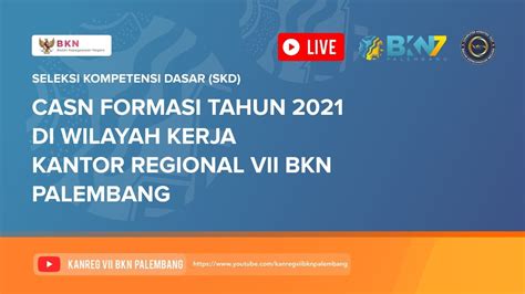 Kanreg Vii Bkn Senin Okt Sesi Live Score Skd Casn Pppk