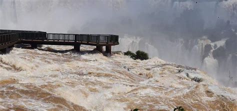 Cataratas del Iguazú cierre preventivo por la impresionante crecida