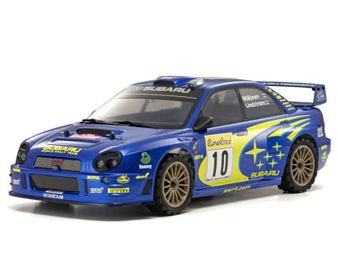 Kyosho Fazer Mk Subaru Impreza Wrc Body Set Clear