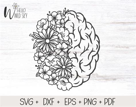 Mental Health Matters Svg File For Cricut Mental Health Svg Flower