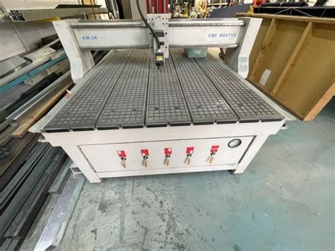 Excitech AM 34 5 X 10 Vacuum Table CNC Router 2014 Revelation