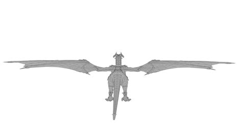 Dragon Wings 3d Model Turbosquid 2033716