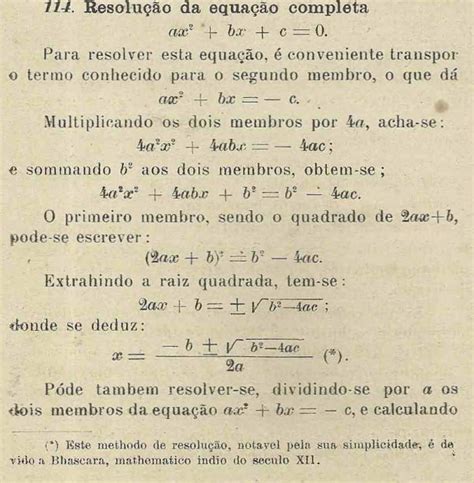 math history - Is the quadratic formula called Bhaskara Formula in any ...