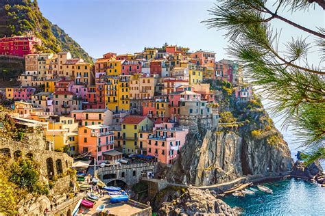 HD wallpaper: italy, sea, houses, cinque terre, mediterranean, liguria ...