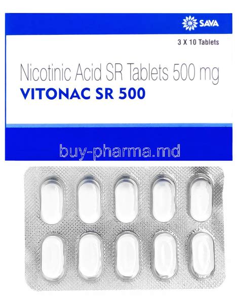 Buy Nicotinic Acid Sr Tabs Online