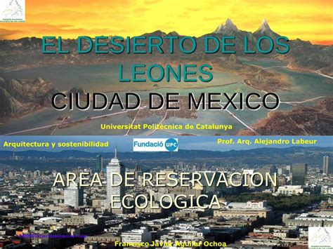 Pdf Desierto De Los Leones Ciudad De Mexico Pcm La Regi N Central