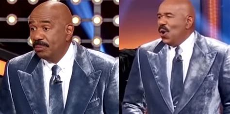 Steve Harvey Reacts to 'Celebrity Family Feud' Answer from Terrence ...