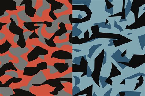 10 Camo Pattern 268611 Patterns Design Bundles