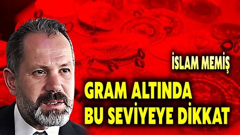 GRAM ALTINDA BU SEVİYEYE DİKKAT YouTube