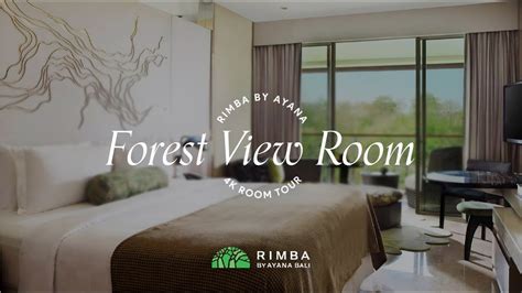 Rimba By Ayana Bali Forest View Room Tour Jimbaran Youtube