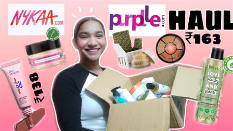 Affordable NYKAA And PURPLE HAUL Under 500 Haircare Skincare Bodycare