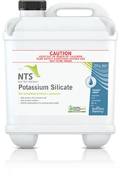 Potassium Silicate New Generation Agriculture