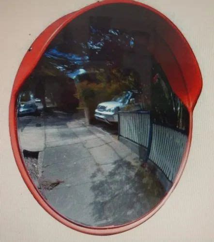 ABS Body Outdoor Convex Mirrors For Road Safety Size 18 24 32